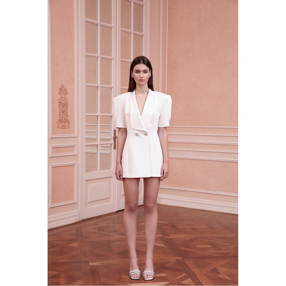 Nana Jacqueline Alia Dress (White)
